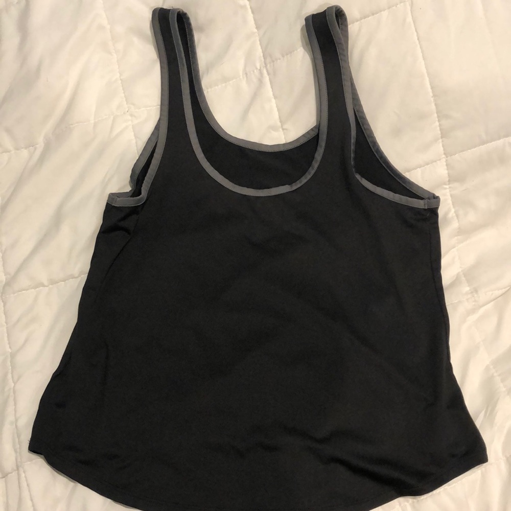 Black Dry-Fit Workout Tank